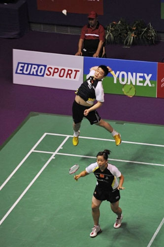 在比赛中的 在比赛中的